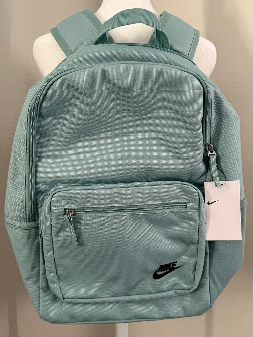 Nike Heritage Backpack NWT Sage Green Laptop School Travel Book Bag